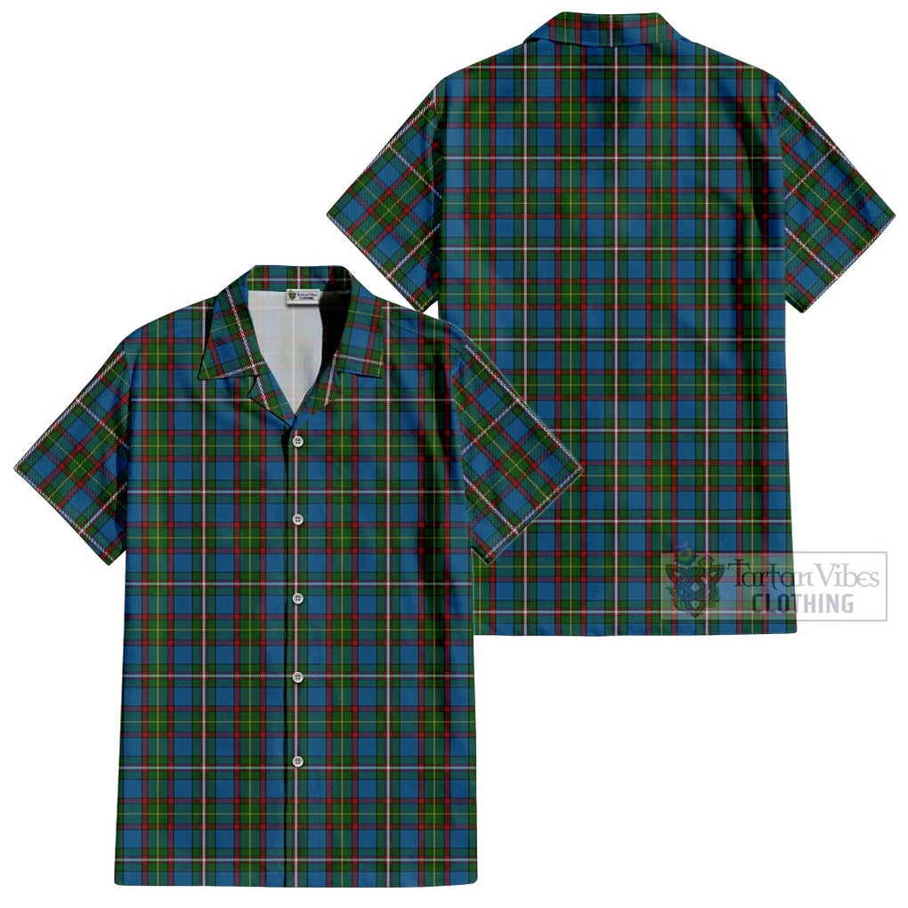 Tait Tartan Cotton Hawaiian Shirt Kid - Tartanvibesclothing Shop