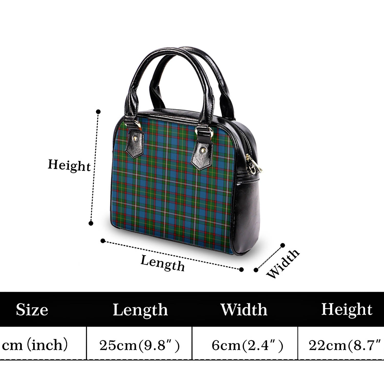 Tait Tartan Shoulder Handbags - Tartanvibesclothing