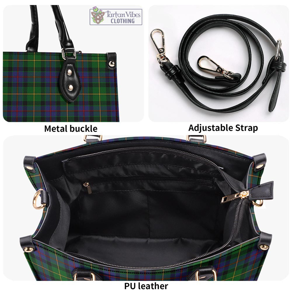 Tartan Vibes Clothing Tait Modern Tartan Luxury Leather Handbags