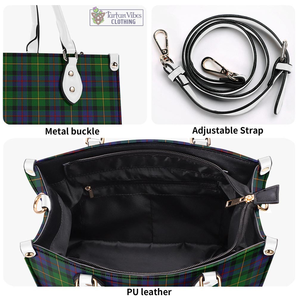 Tartan Vibes Clothing Tait Modern Tartan Luxury Leather Handbags