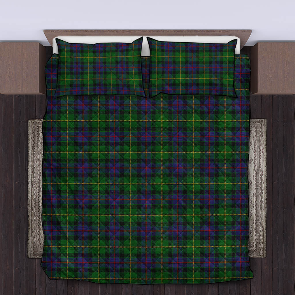 Tait Modern Tartan Quilt Bed Set King - Tartan Vibes Clothing