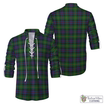 Tait Modern Tartan Men's Scottish Traditional Jacobite Ghillie Kilt Shirt