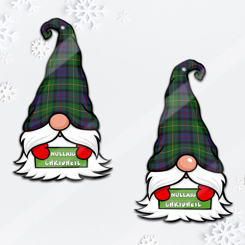 Tait Modern Gnome Christmas Ornament with His Tartan Christmas Hat - Tartan Vibes Clothing