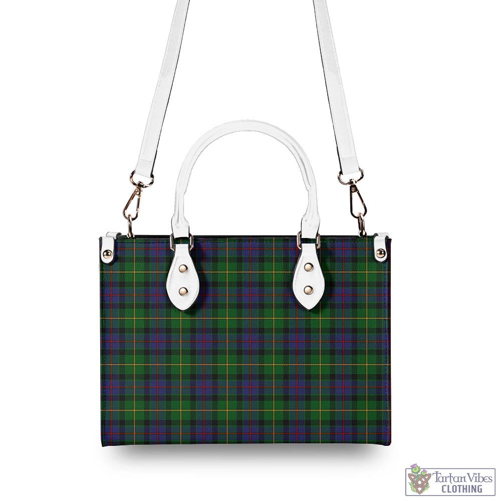 Tartan Vibes Clothing Tait Modern Tartan Luxury Leather Handbags