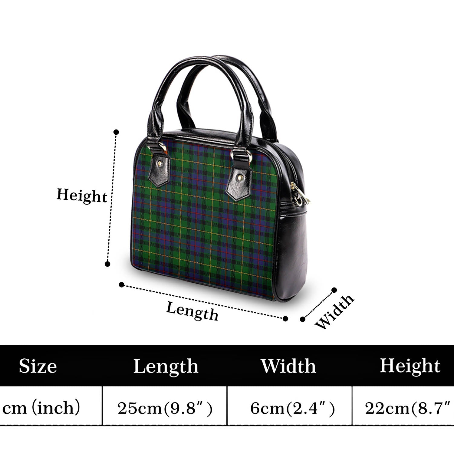 Tait Modern Tartan Shoulder Handbags - Tartanvibesclothing