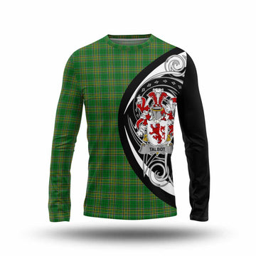 Talbot Irish Clan Long Sleeve T-Shirt Celtic Circle Style Unisex - Tartan Vibes Clothing
