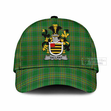 Tallant Irish Clan Tartan Classic Cap with Coat of Arms