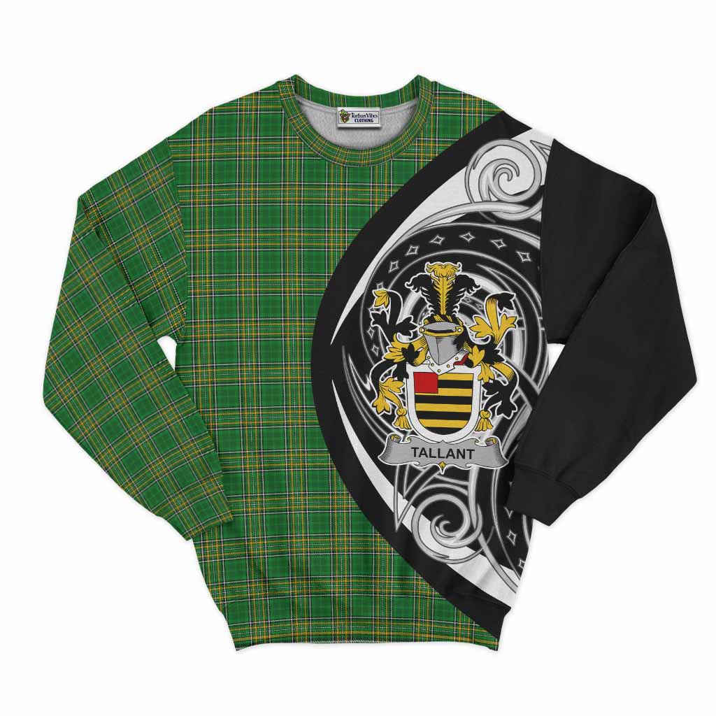 Tallant Irish Clan Sweatshirt Celtic Circle Style Unisex - Tartan Vibes Clothing