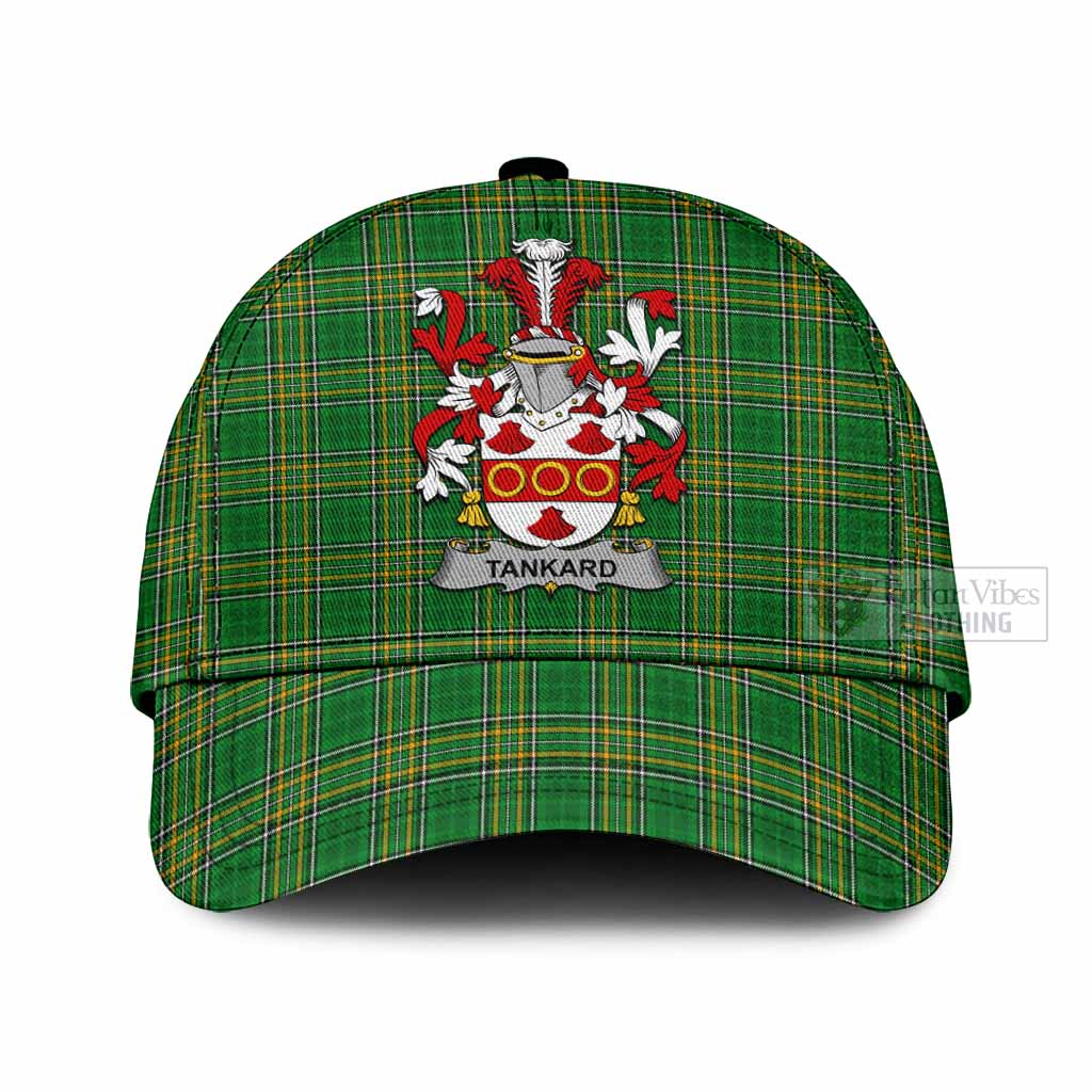 Tartan Vibes Clothing Tankard Irish Clan Tartan Classic Cap with Coat of Arms