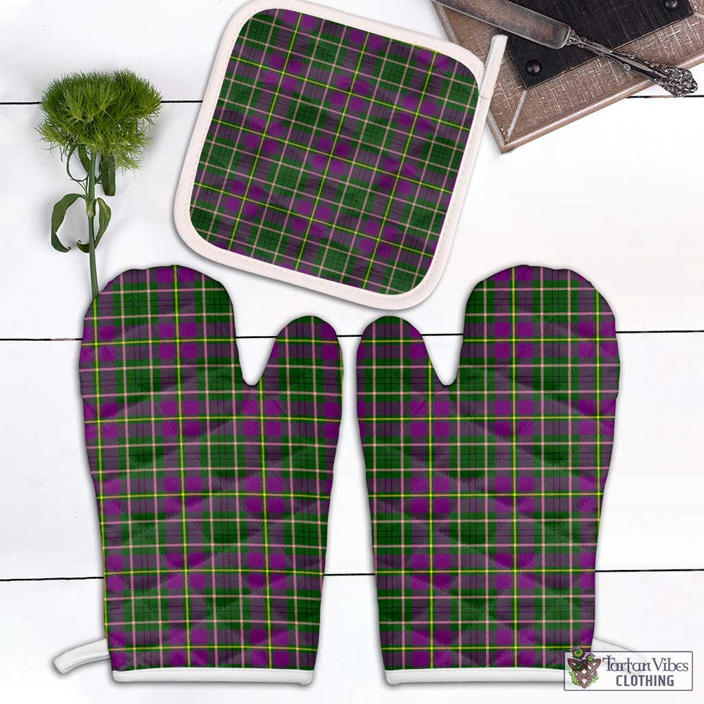 Taylor (Tailyour) Tartan Combo Oven Mitt & Pot-Holder White - Tartan Vibes Clothing