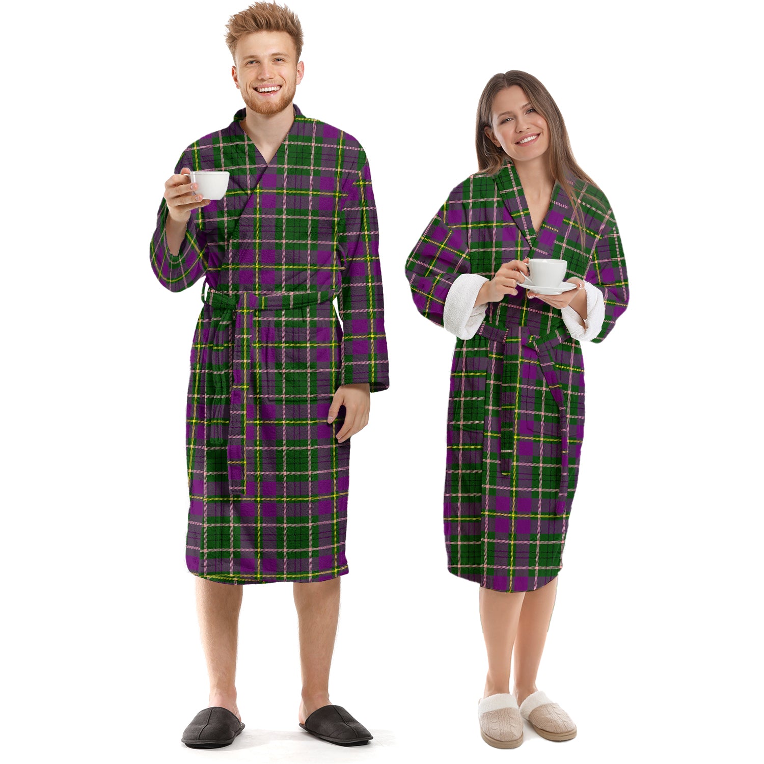 Taylor (Tailylour) Tartan Bathrobe Unisex S - Tartan Vibes Clothing