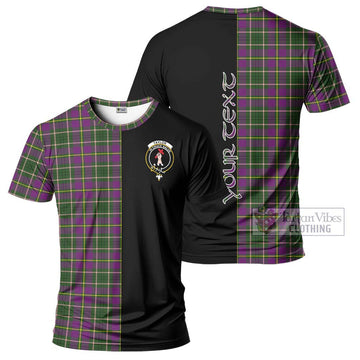 Taylor (Tailylour) Tartan T-Shirt with Family Crest and Half Of Me Style