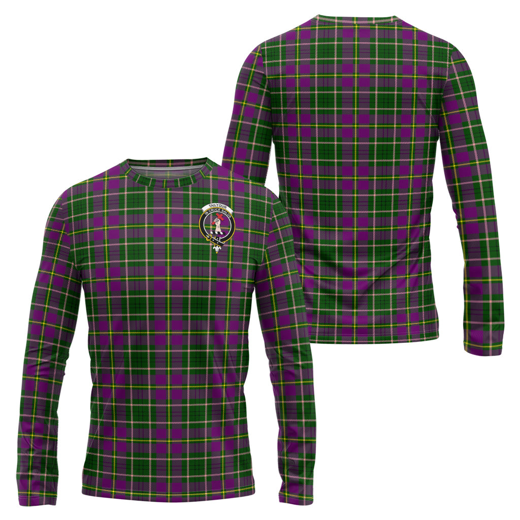 taylor-tartan-long-sleeve-t-shirt-with-family-crest