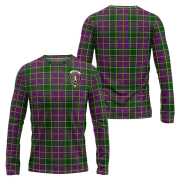 Taylor (Tailylour) Tartan Long Sleeve T-Shirt with Family Crest