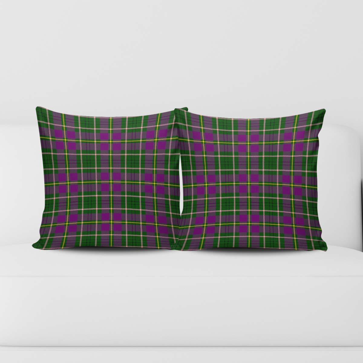 Taylor Tartan Pillow Cover Square Pillow Cover - Tartanvibesclothing