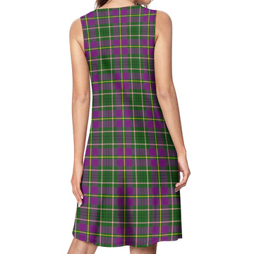 Taylor (Tailylour) Tartan Womens Casual Dresses