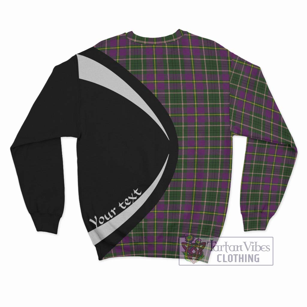 Taylor (Tailylour) Tartan Sweatshirt with Family Crest Circle Style - Tartan Vibes Clothing