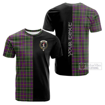 Taylor (Tailylour) Tartan Cotton T-shirt with Family Crest and Half Of Me Style