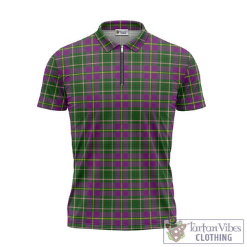 Taylor (Tailylour) Tartan Zipper Polo Shirt