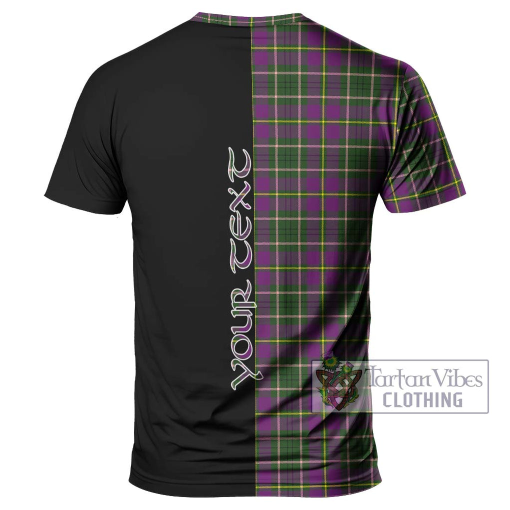 Taylor (Tailylour) Tartan T-Shirt with Family Crest and Half Of Me Style - Tartanvibesclothing Shop