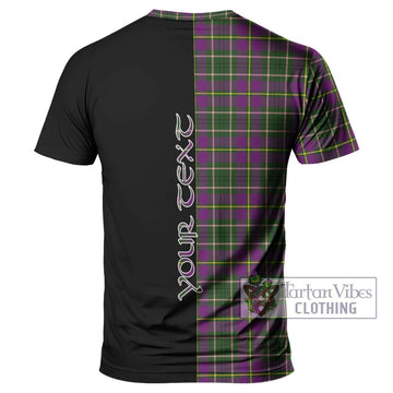 Taylor (Tailylour) Tartan T-Shirt with Family Crest and Half Of Me Style