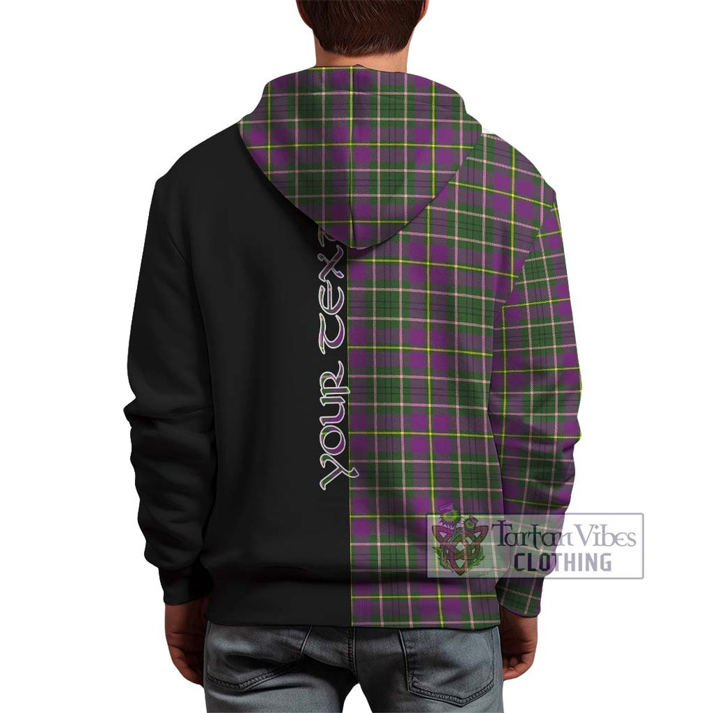 Taylor (Tailylour) Tartan Hoodie with Family Crest and Half Of Me Style - Tartanvibesclothing Shop