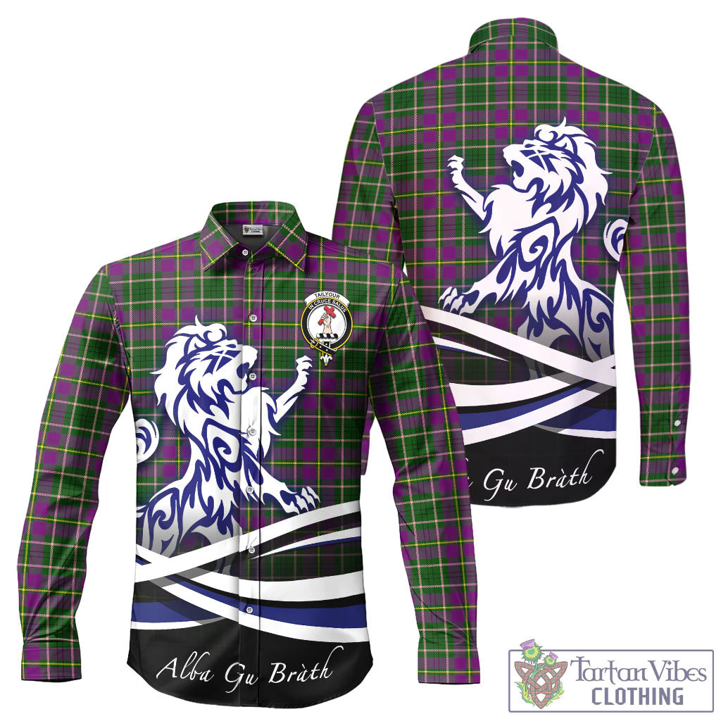 taylor-tartan-long-sleeve-button-up-shirt-with-alba-gu-brath-regal-lion-emblem