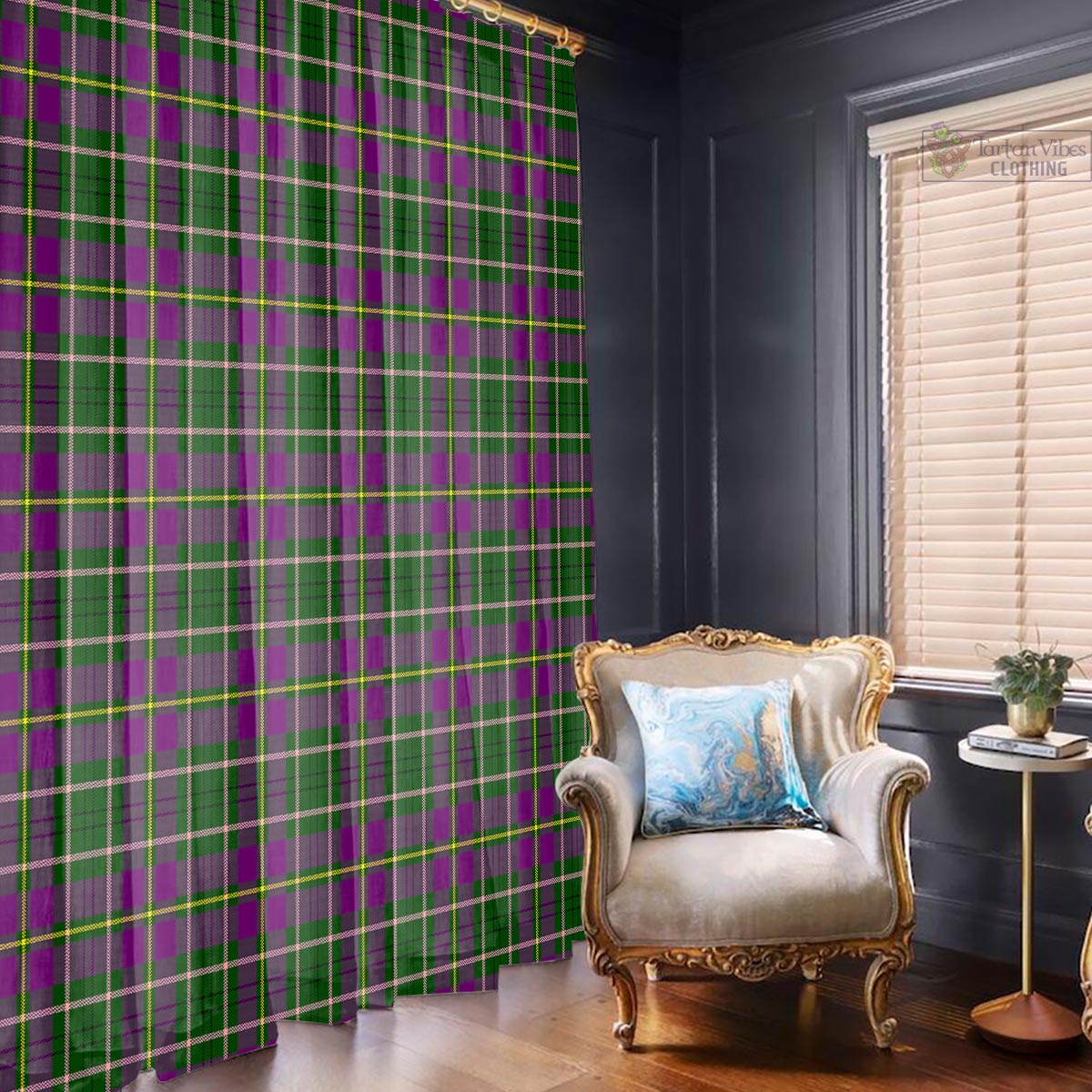 Taylor Tartan Window Curtain