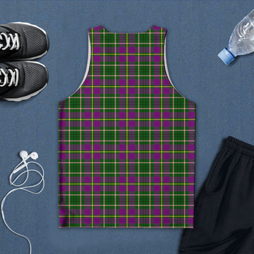 Taylor (Tailylour) Tartan Mens Tank Top with Family Crest