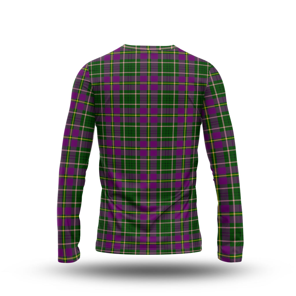 taylor-tartan-long-sleeve-t-shirt-with-family-crest