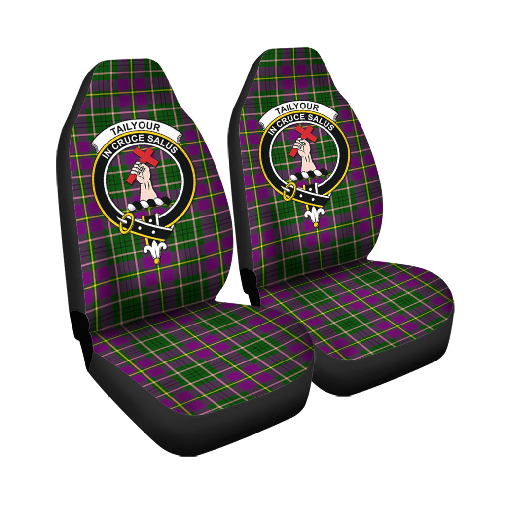 Taylor (Tailyour) Tartan Car Seat Cover with Family Crest - Tartan Vibes Clothing