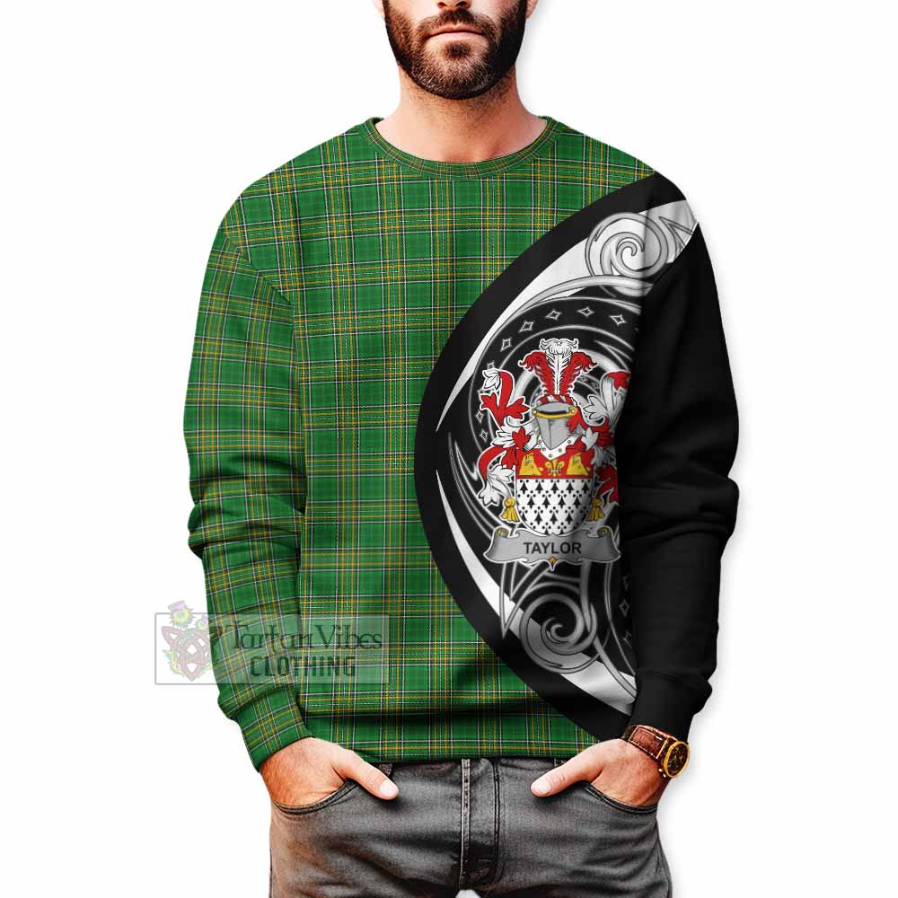 Taylor Irish Clan Sweatshirt Celtic Circle Style - Tartan Vibes Clothing