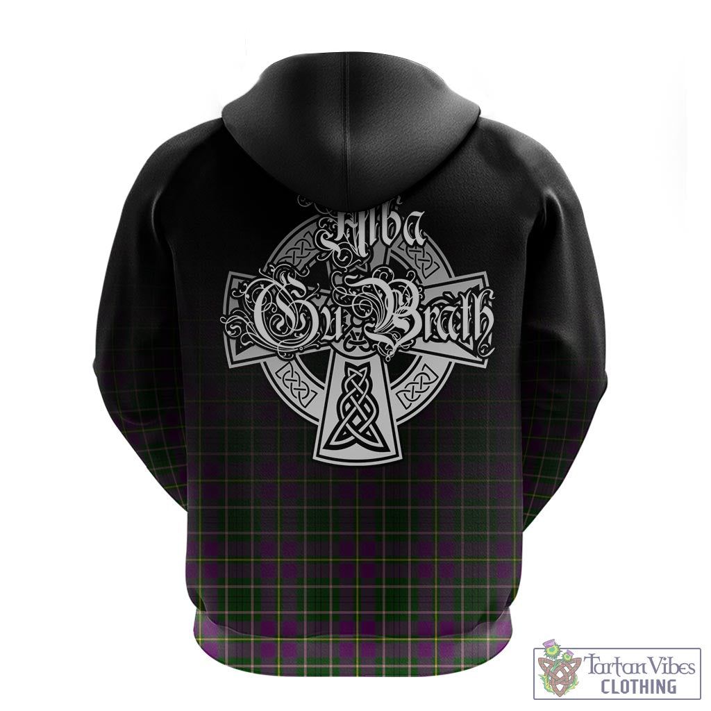 Tartan Vibes Clothing Taylor Tartan Hoodie Featuring Alba Gu Brath Family Crest Celtic Inspired