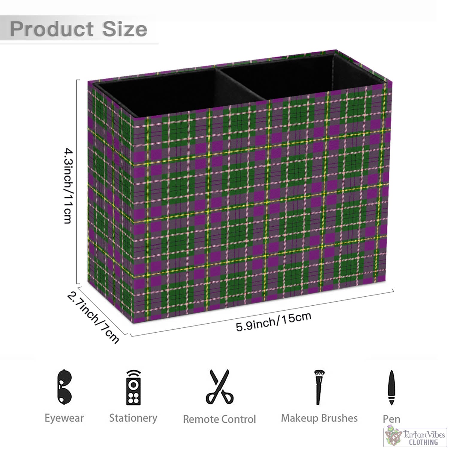 Tartan Vibes Clothing Taylor Tartan Pen Holder