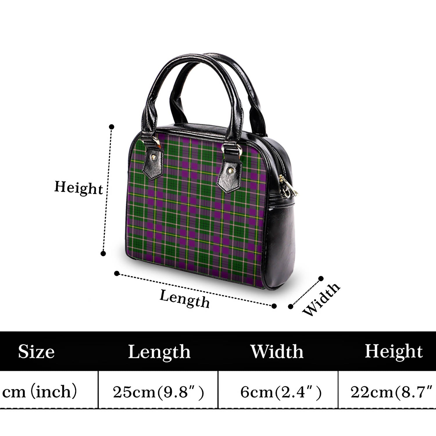 Taylor Tartan Shoulder Handbags - Tartanvibesclothing