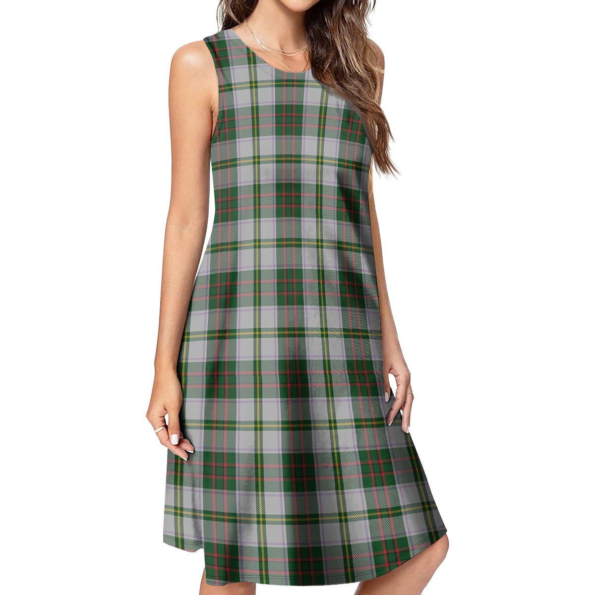 Taylor Dress Tartan Womens Casual Dresses - Tartanvibesclothing