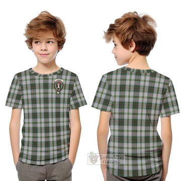 Taylor Dress Tartan Kid T-Shirt with Family Crest