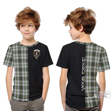 Taylor Dress Tartan Kid T-Shirt with Family Crest and Half Of Me Style