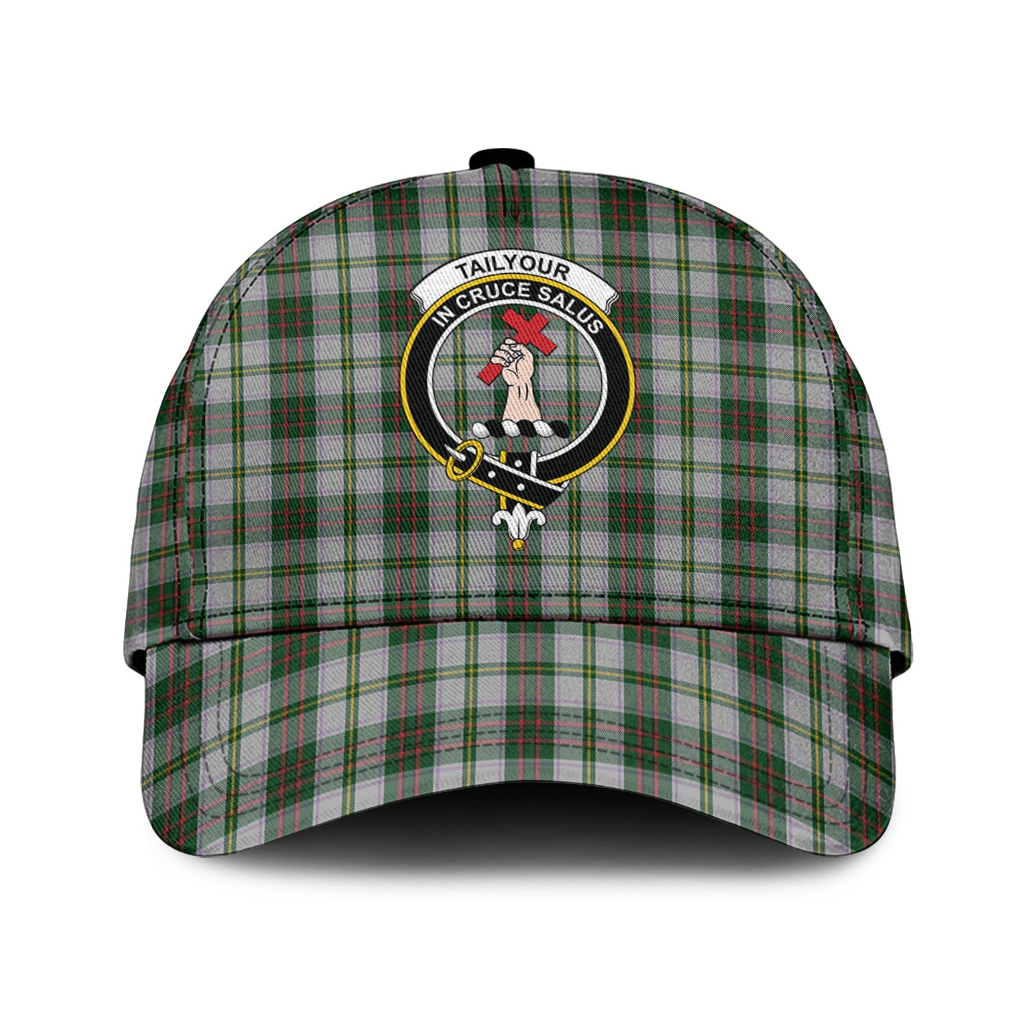 Taylor Dress Tartan Classic Cap with Family Crest Classic Cap Universal Fit - Tartan Vibes Clothing