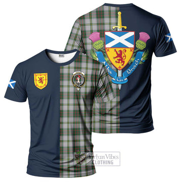 Taylor Dress Tartan T-Shirt Alba with Scottish Lion Royal Arm Half Style