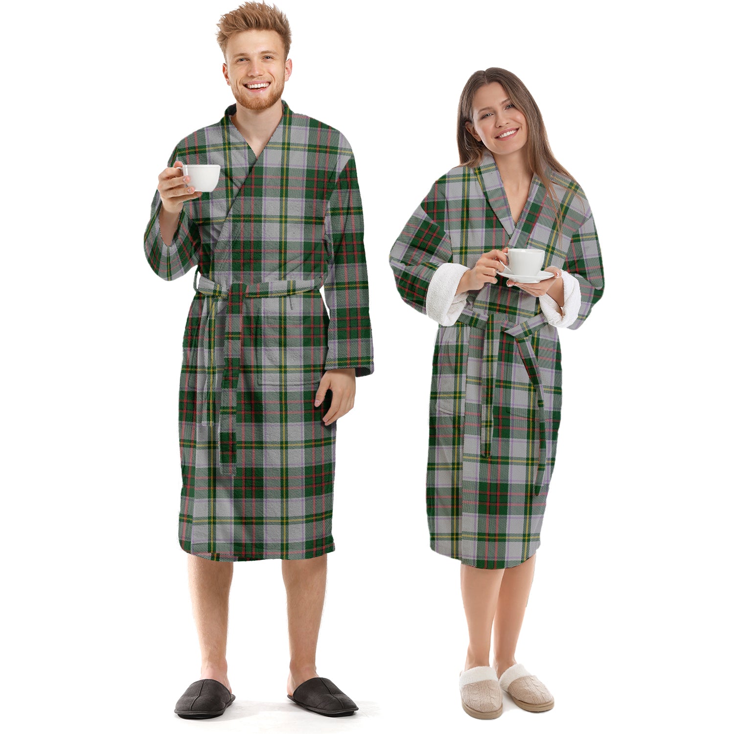 Taylor Dress Tartan Bathrobe Unisex S - Tartan Vibes Clothing