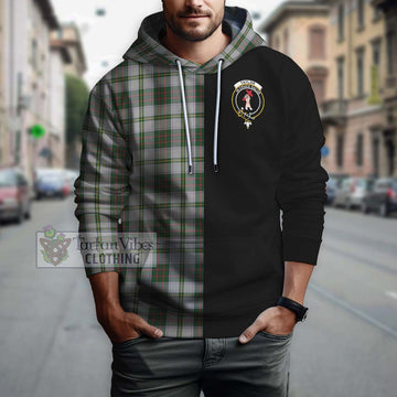 Taylor Dress Tartan Hoodie with Family Crest and Half Of Me Style