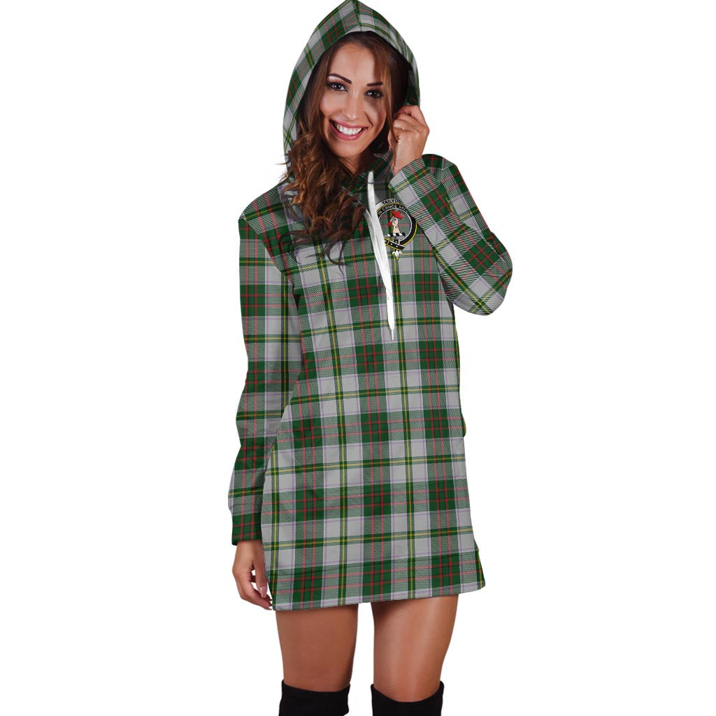 Taylor Dress Tartan Hoodie Dress with Family Crest - Tartan Vibes Clothing