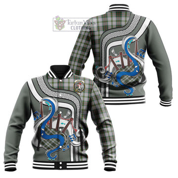 Taylor Dress Tartan Baseball Jacket with Epic Bagpipe Style