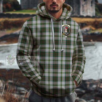 Taylor Dress Tartan Cotton Hoodie with Family Crest