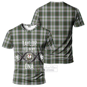 Taylor Dress Tartan T-Shirt with Family Crest DNA In Me Style