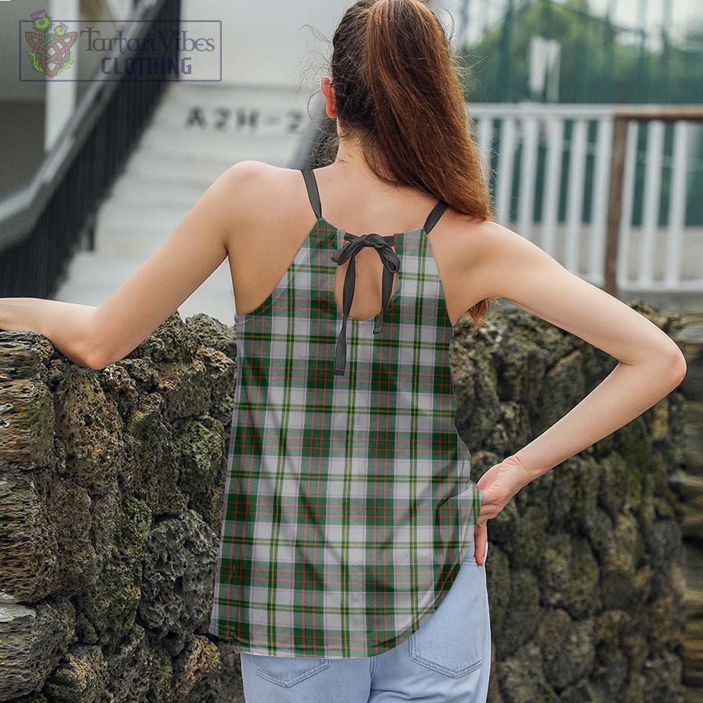 Tartan Vibes Clothing Taylor Dress Tartan Loose Halter Neck Camisole