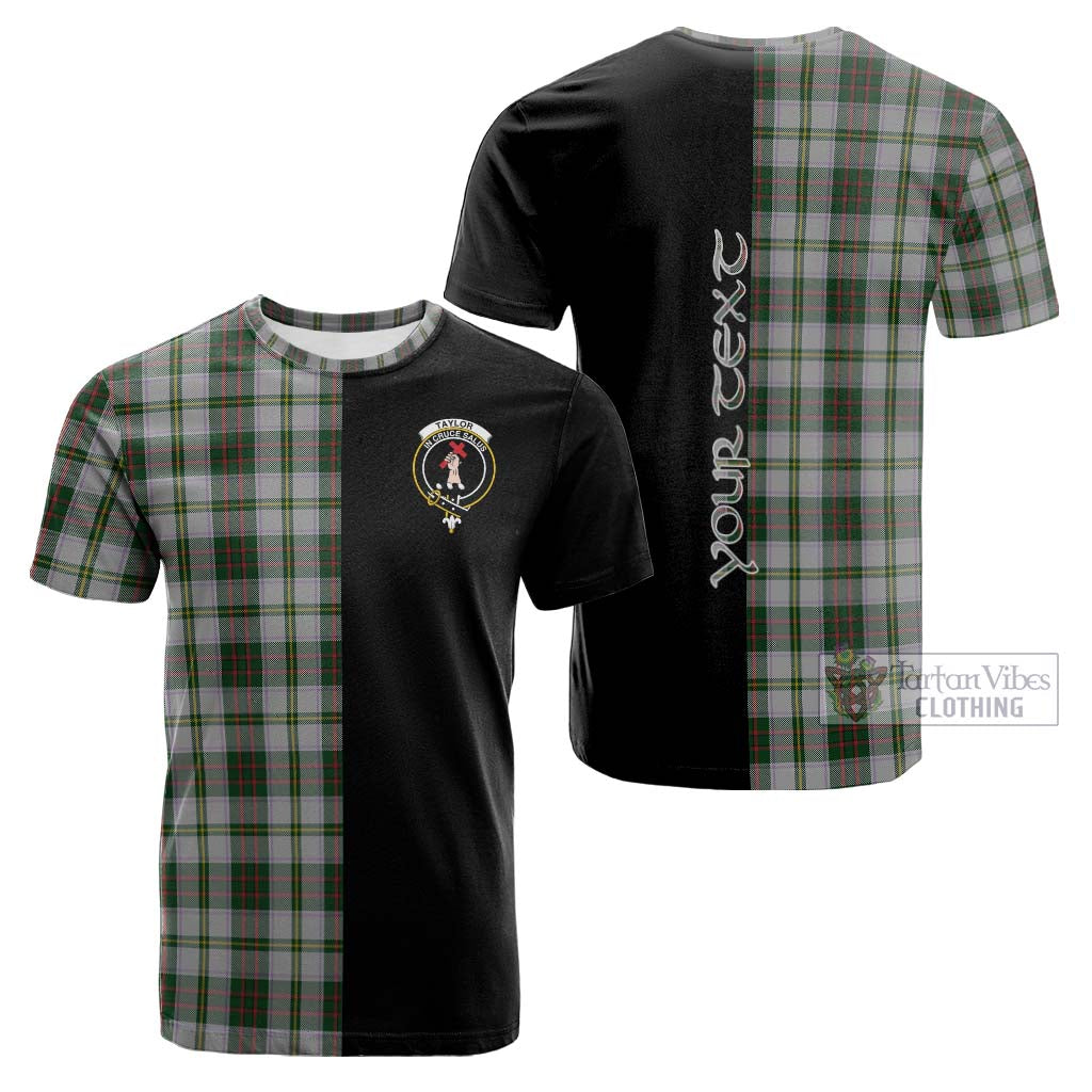 Tartan Vibes Clothing Taylor Dress Tartan Cotton T-shirt with Family Crest and Half Of Me Style