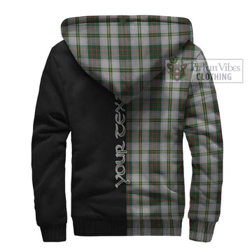 Taylor Dress Tartan Sherpa Hoodie with Family Crest and Half Of Me Style