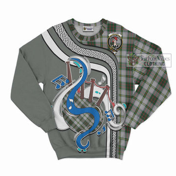 Taylor Dress Tartan Sweatshirt with Epic Bagpipe Style